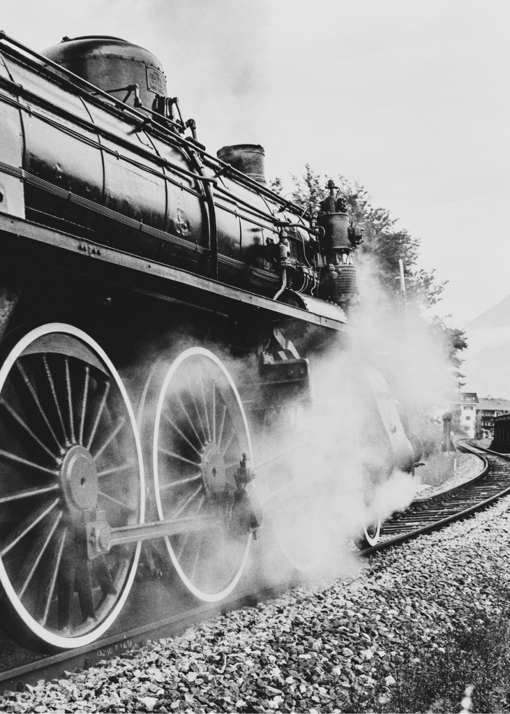 Depuis quand l'Homme voyage - locomotive